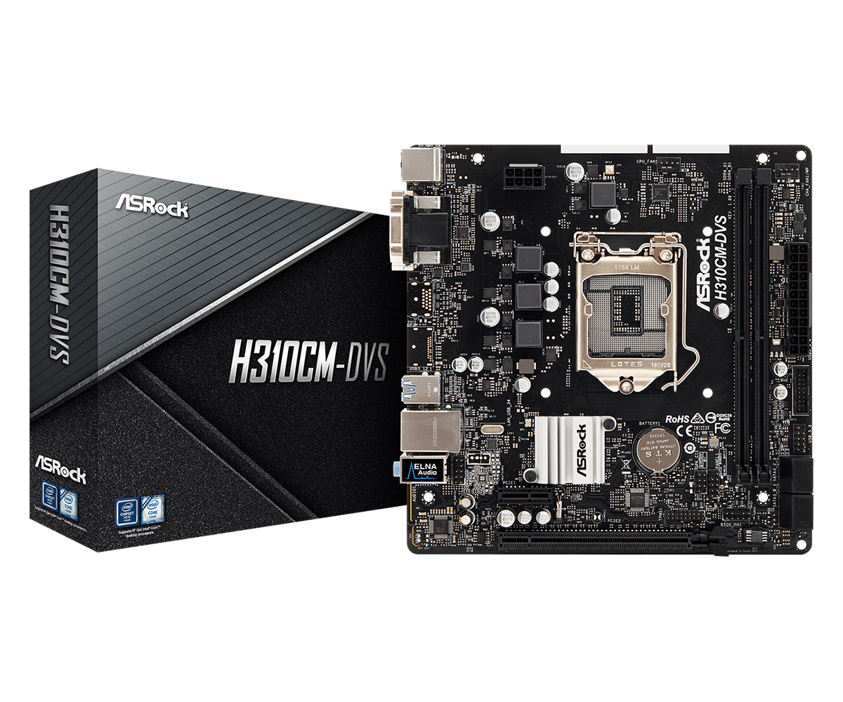ASROCK H310CM-DVS ASROCK H310CM-DVS